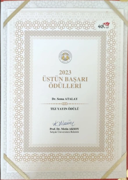 Fen Bilimleri Enstitüsü 2022-2023 Ödül Töreni